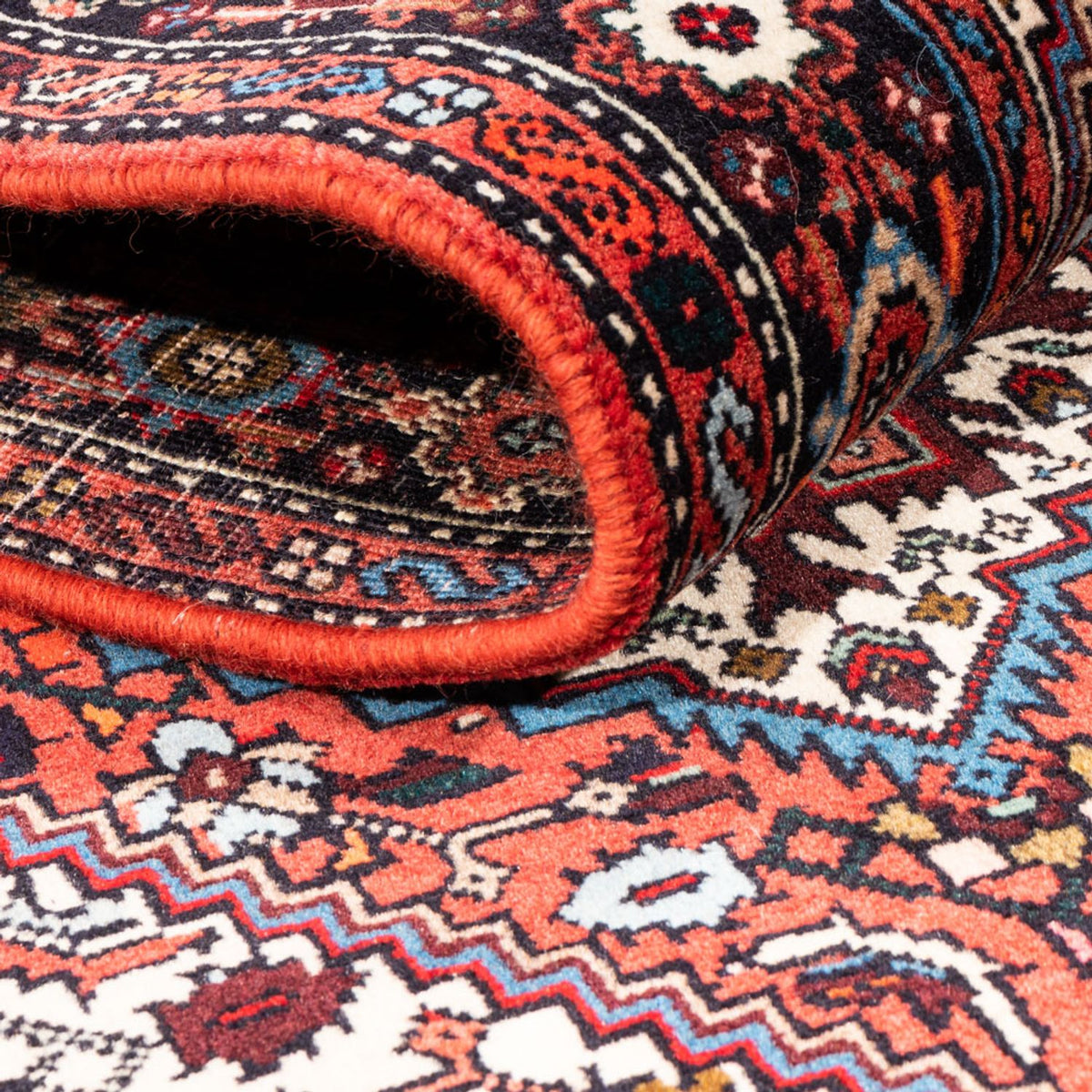 Perserteppich - Nomadic - 147 x 62 cm - rot