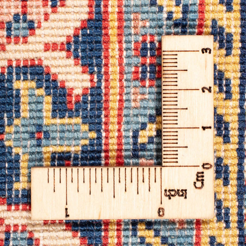 Läufer Perser - Täbriz - Royal - 377 x 100 cm - hellgrün