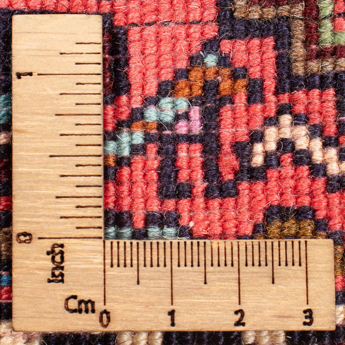 Perski dywan - Nomadyczny - 138 x 90 cm - jasna czerwień