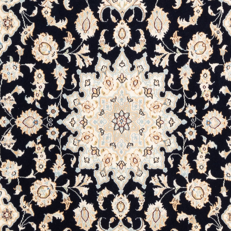 Dywan perski - Nain - Premium - 183 x 119 cm - ciemnoniebieski