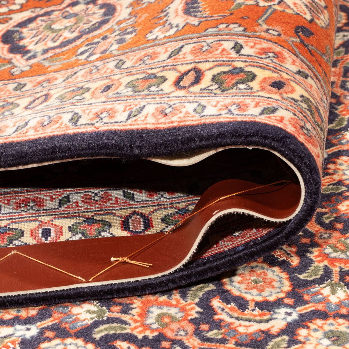 Perserteppich - Täbriz - Royal - 288 x 196 cm - dunkelblau