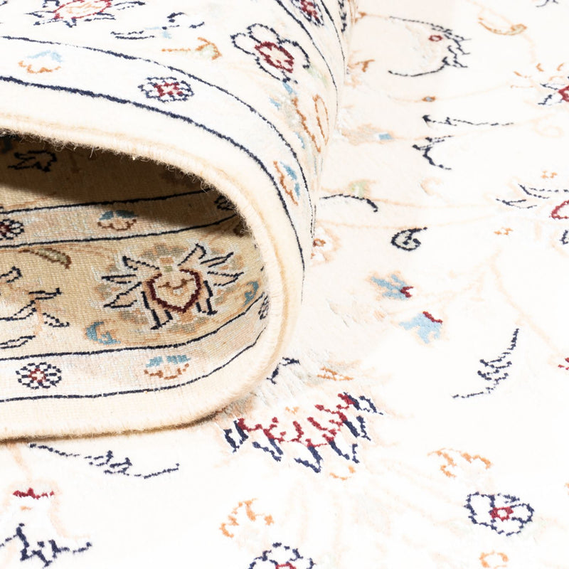 Dywan perski - Nain - Premium - 157 x 110 cm - kremowy