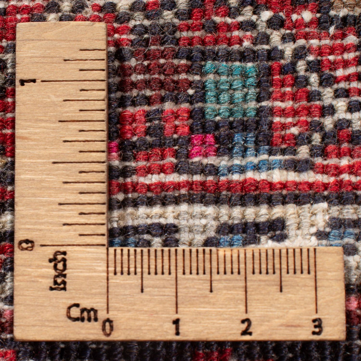 Perski dywan - Nomadyczny - 111 x 68 cm - jasna czerwień