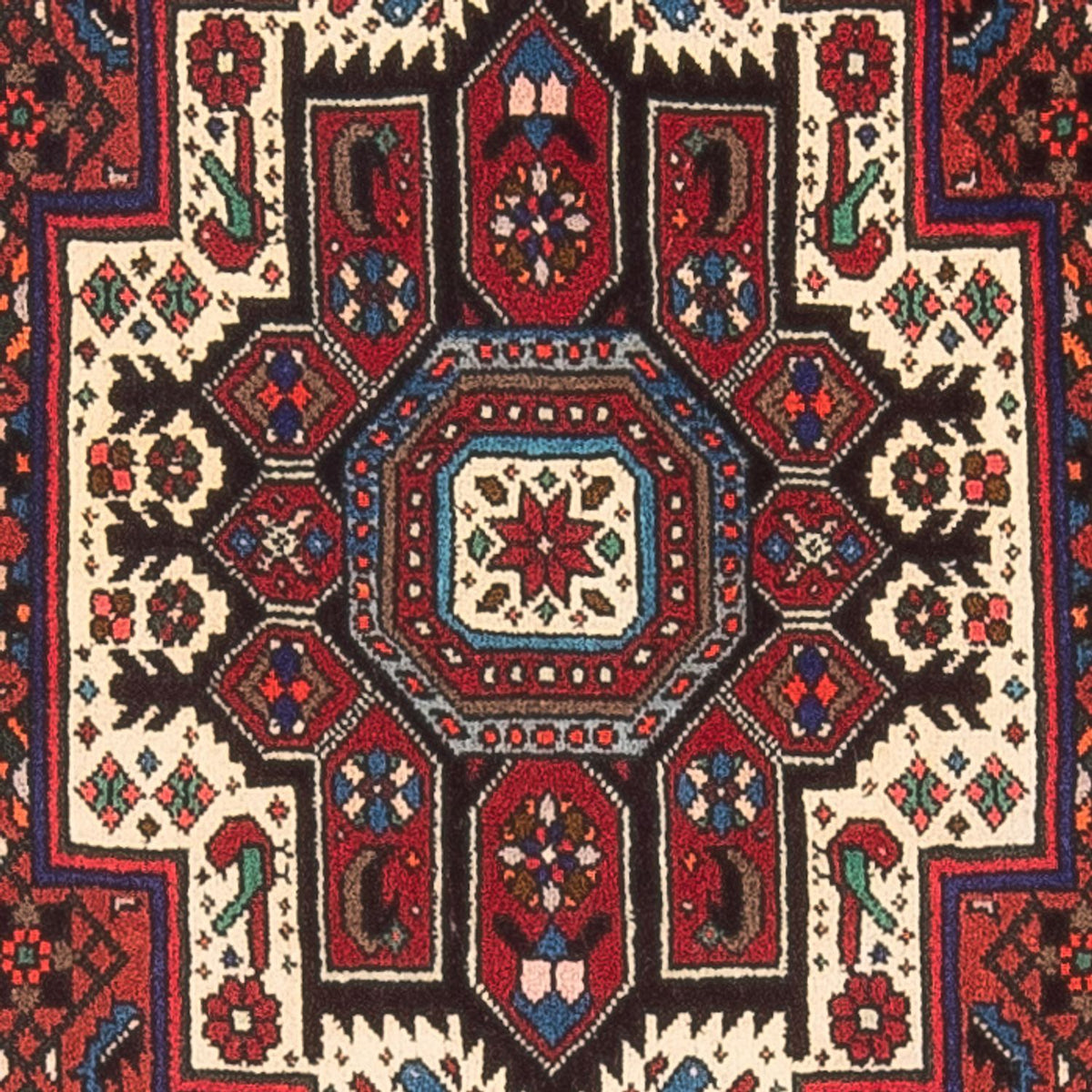 Perski dywan - Nomadyczny - 150 x 70 cm - jasna czerwień