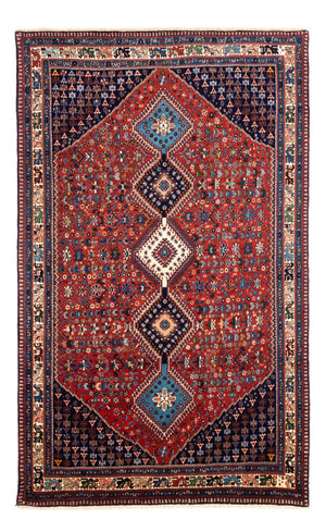 Perserteppich - Nomadic - 250 x 152 cm - rot