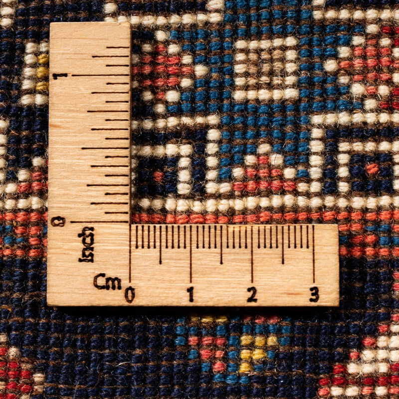 Perski dywan - Nomadyczny - 305 x 202 cm - bordowa czerwień