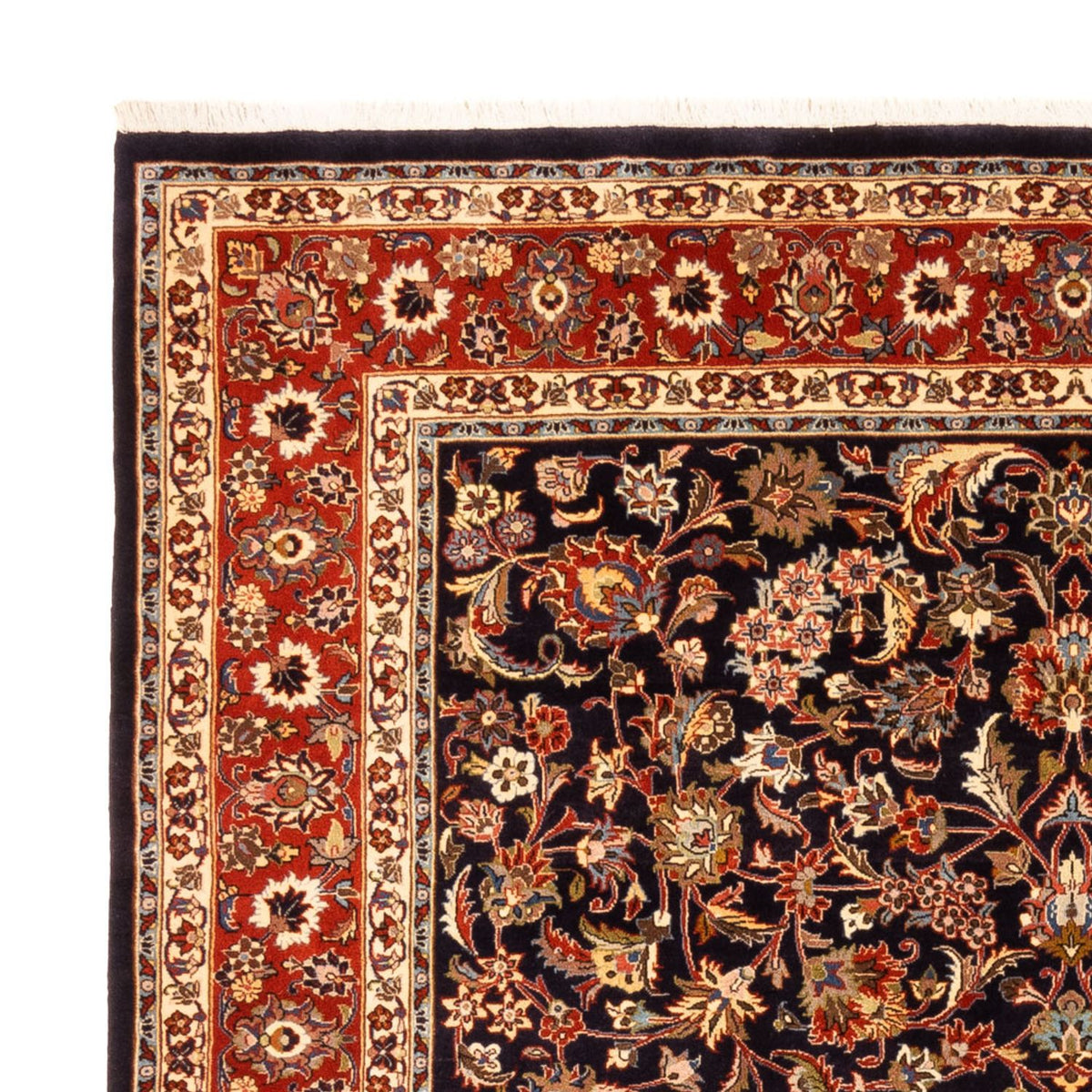 Dywan perski - Klasyczny - 268 x 223 cm - ciemny beż