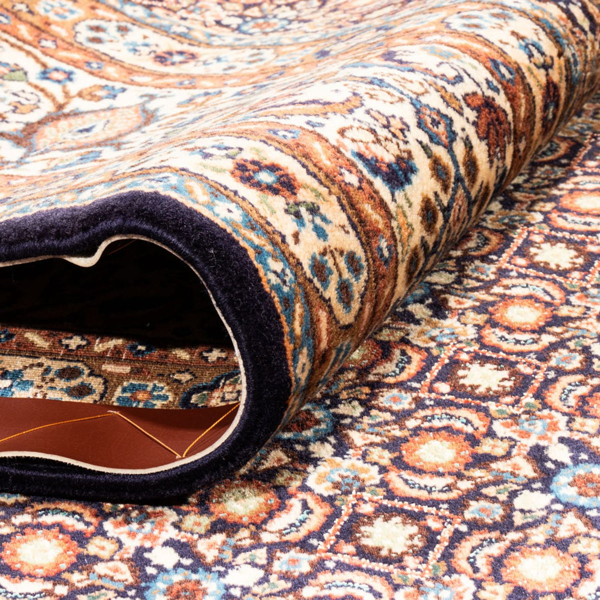 Dywan perski - Klasyczny - 240 x 197 cm - ciemny beż