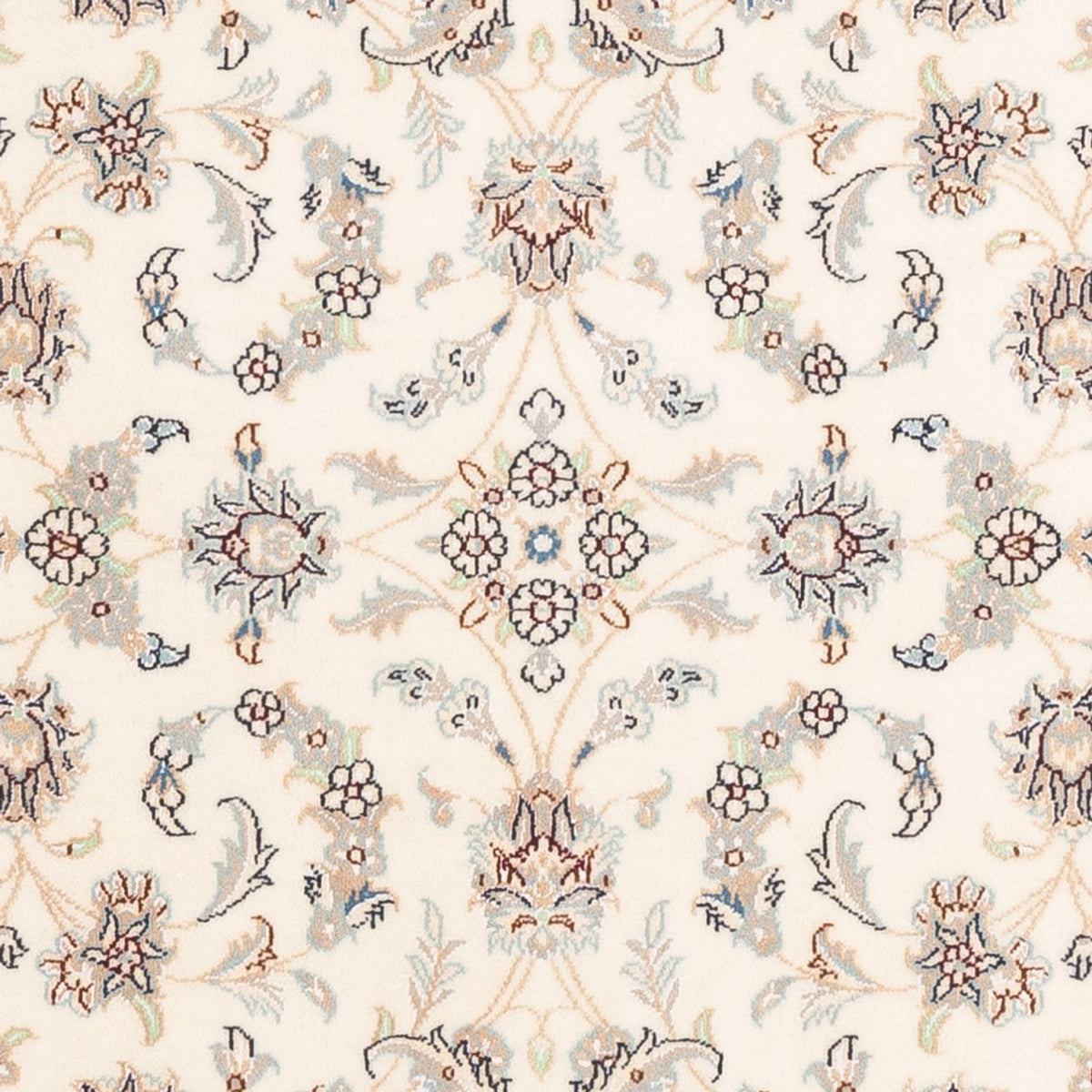 Dywan perski - Nain - Premium - 163 x 108 cm - kremowy