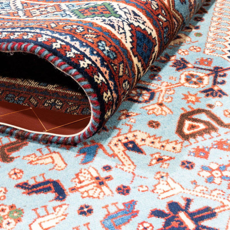 Perserteppich - Nomadic - 253 x 172 cm - hellblau