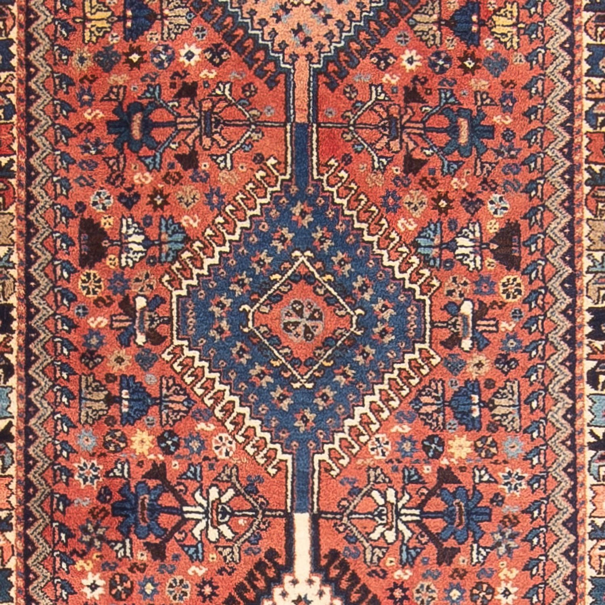 Läufer Perser - Nomadic - 383 x 80 cm - rot