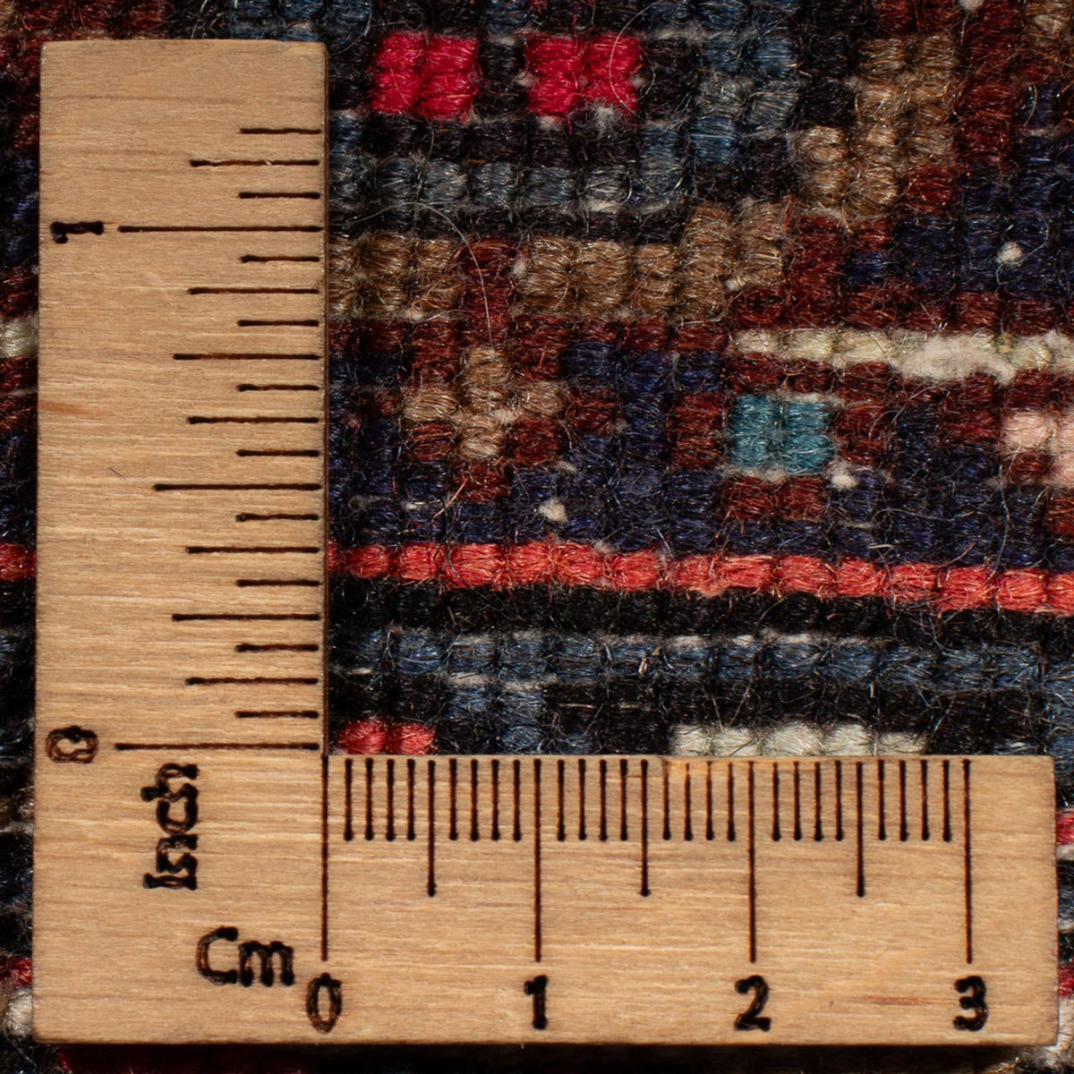 Perski dywan - Nomadyczny - 98 x 60 cm - czerwony