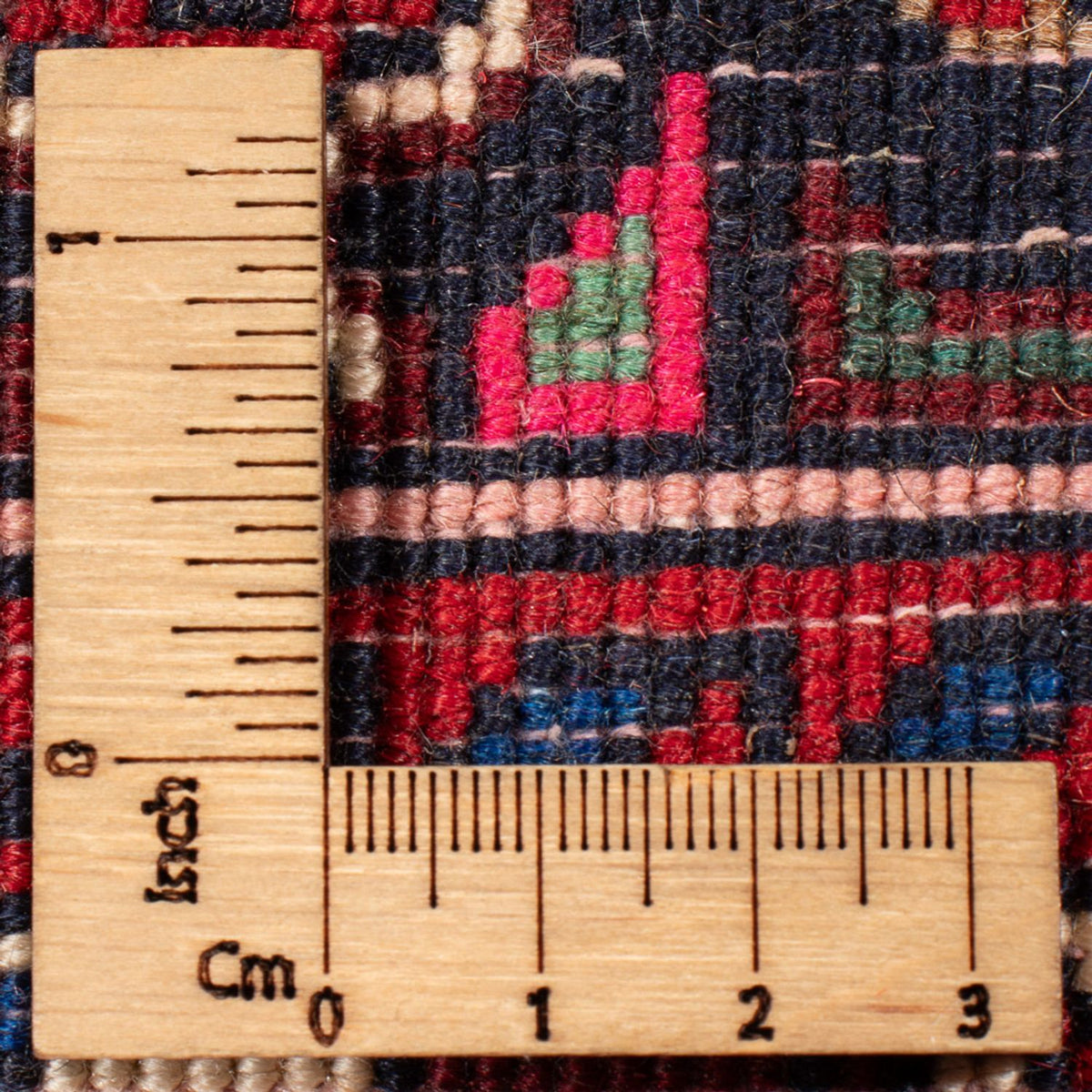 Perski dywan - Nomadyczny - 95 x 60 cm - czerwony