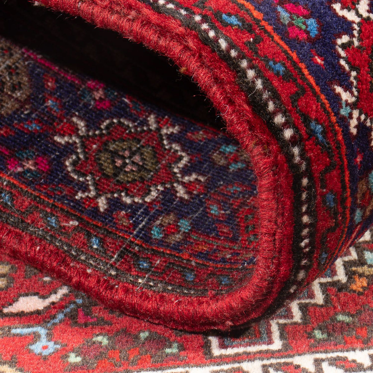 Perski dywan - Nomadyczny - 130 x 90 cm - jasna czerwień