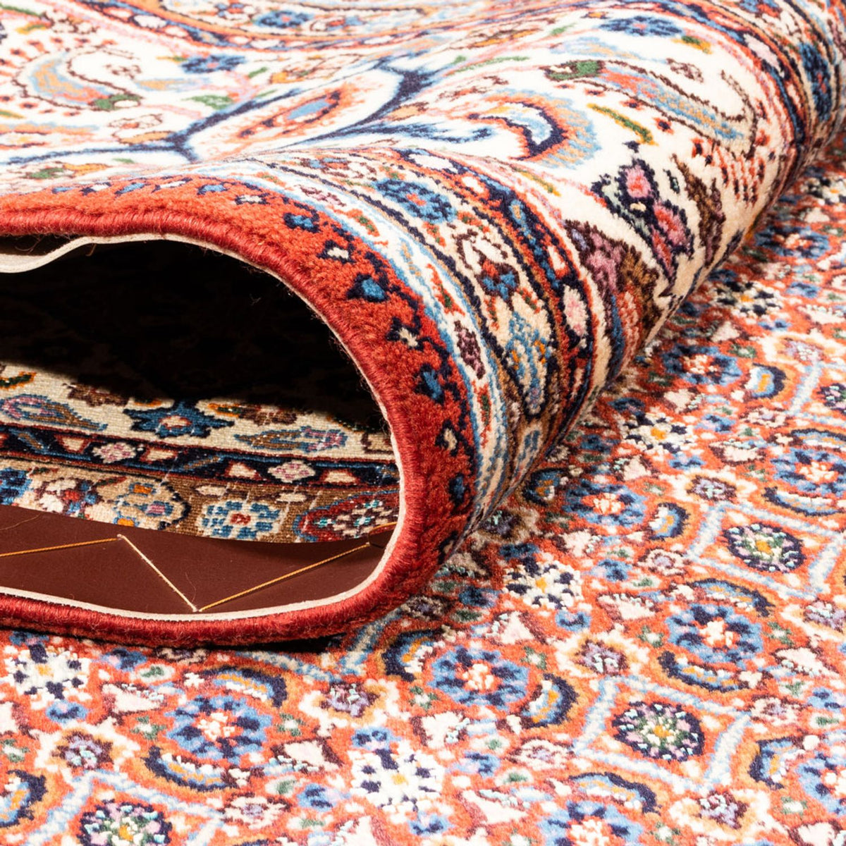 Dywan perski - Klasyczny - 247 x 202 cm - jasna czerwień