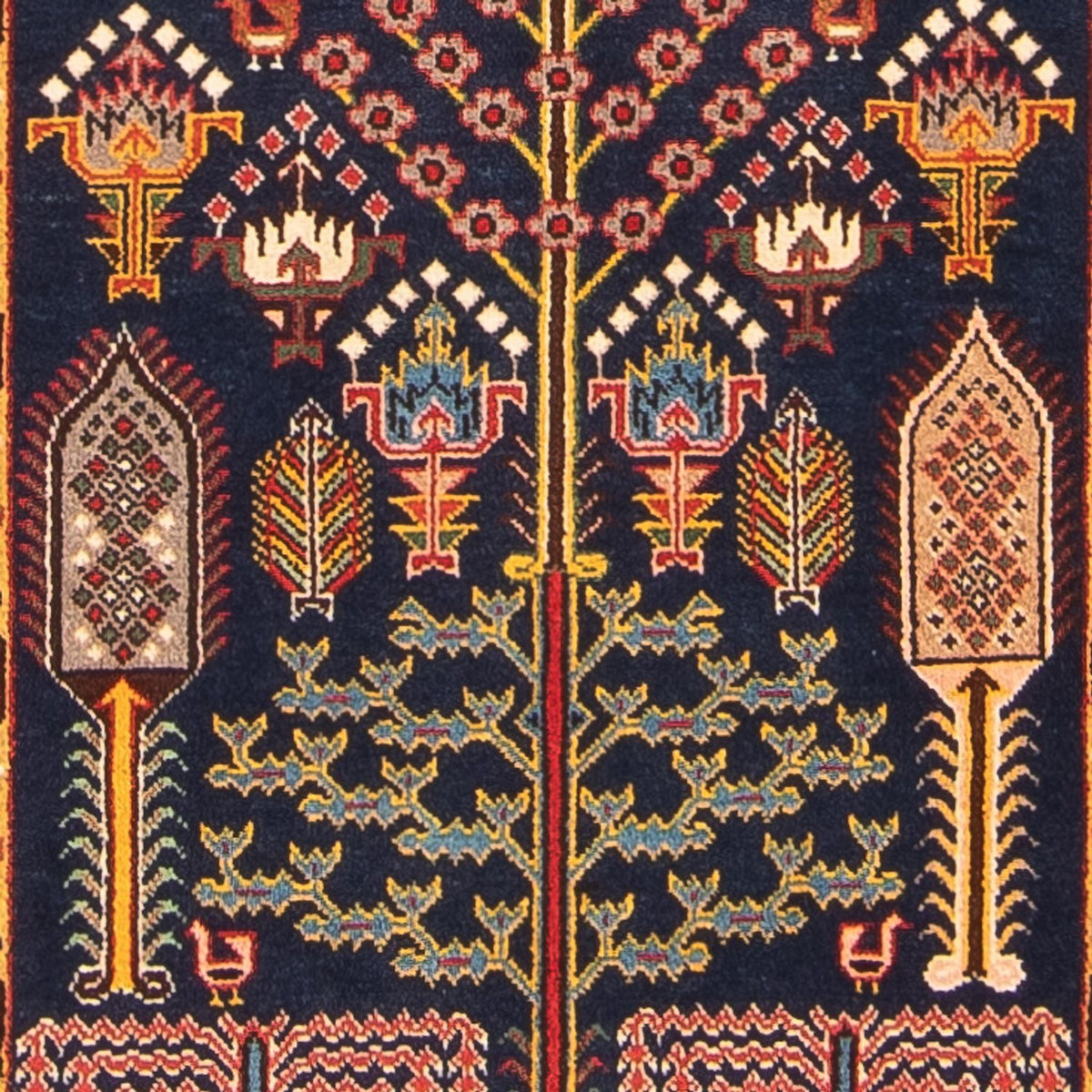 Läufer Perser - Nomadic - 486 x 97 cm - mehrfarbig