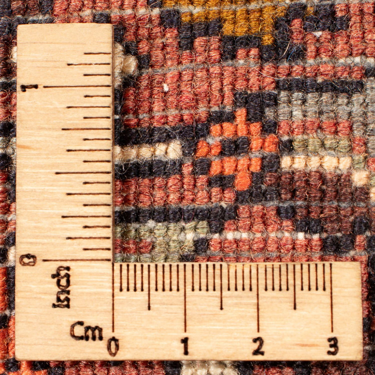 Perski dywan - Nomadyczny - 72 x 48 cm - czerwony