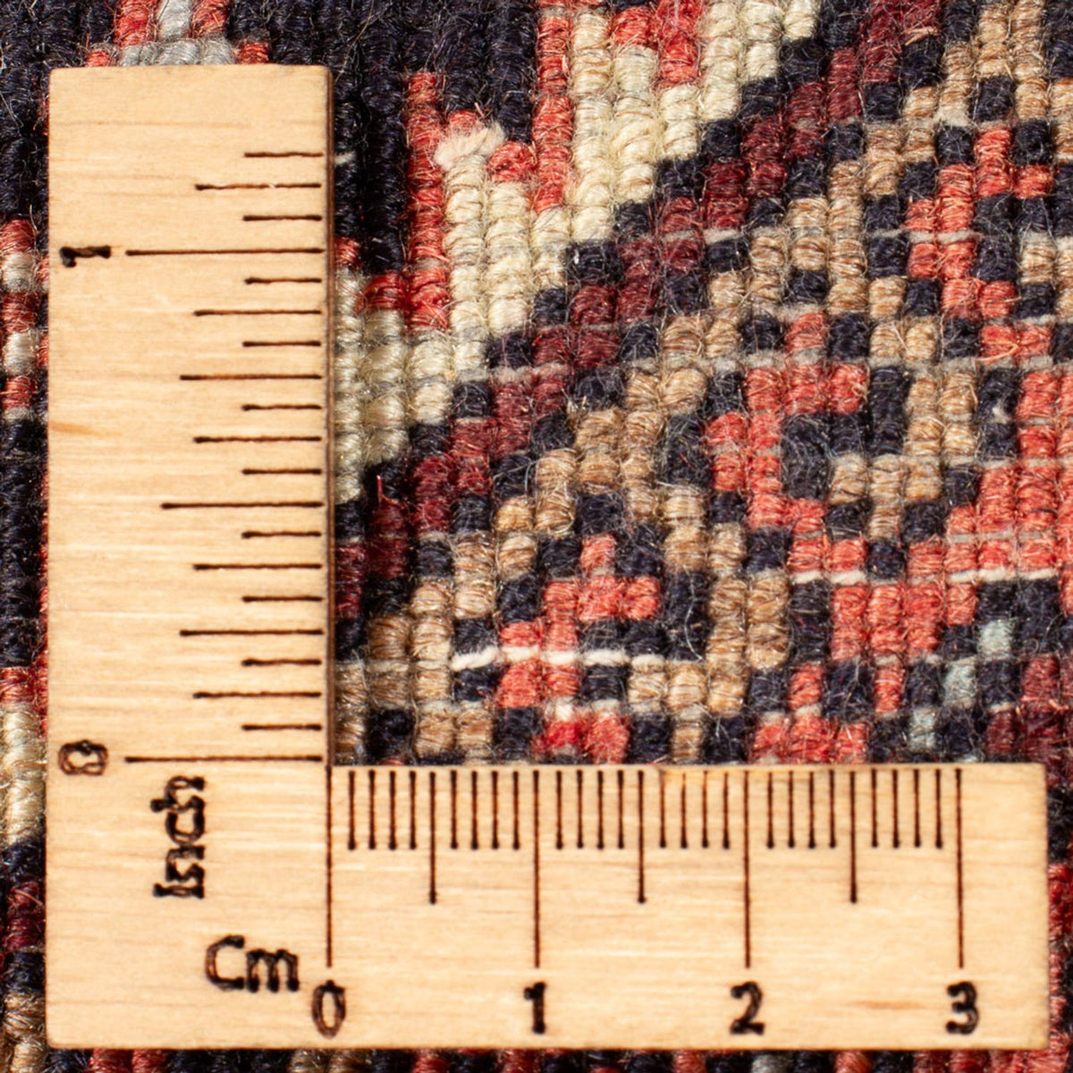 Perski dywan - Nomadyczny - 72 x 53 cm - czerwony