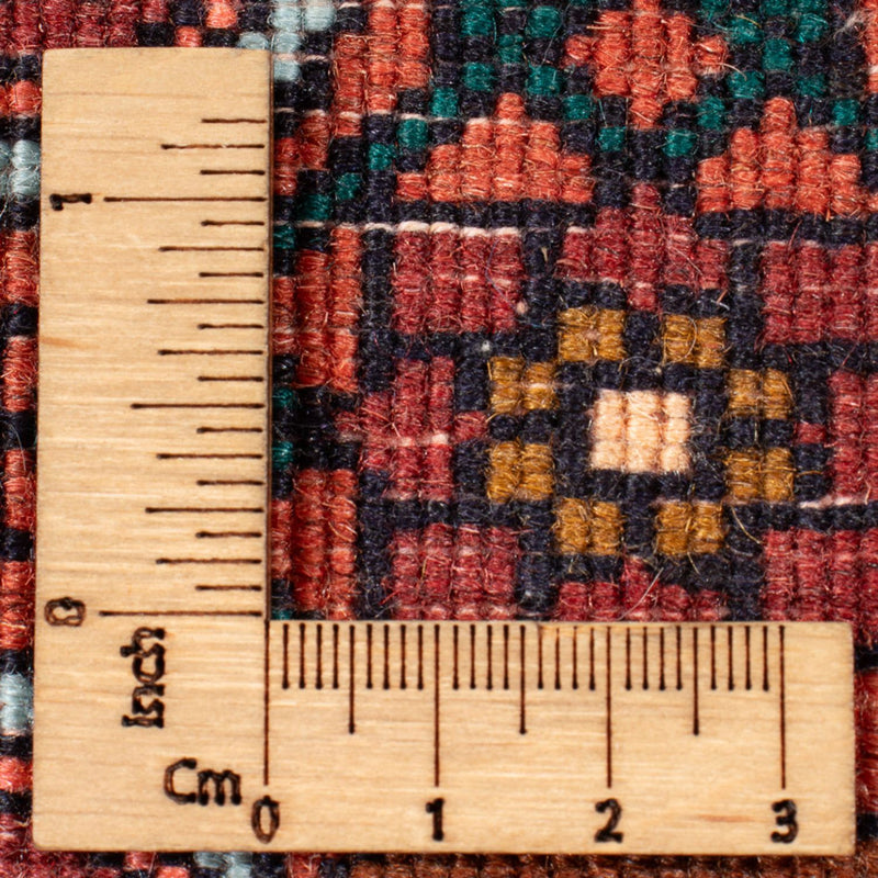 Perski dywan - Nomadyczny - 65 x 50 cm - czerwony