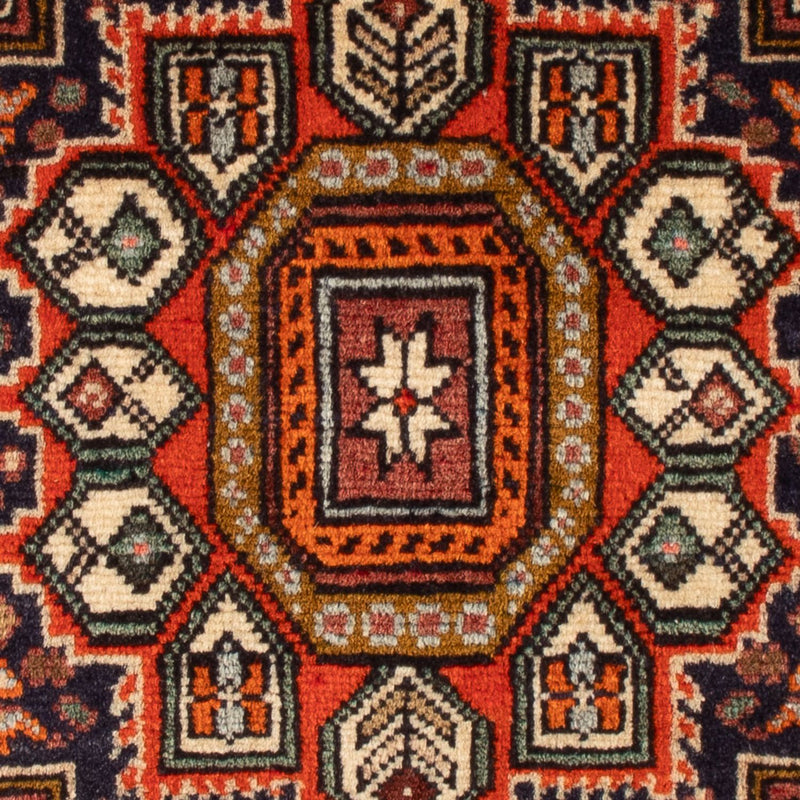 Perski dywan - Nomadyczny - 72 x 52 cm - niebieski