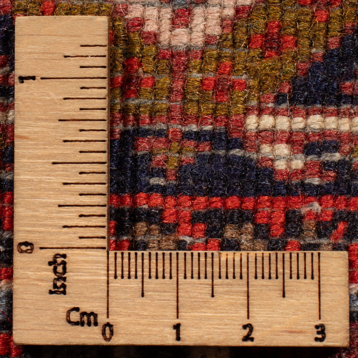 Perski dywan - Nomadyczny - 72 x 52 cm - niebieski