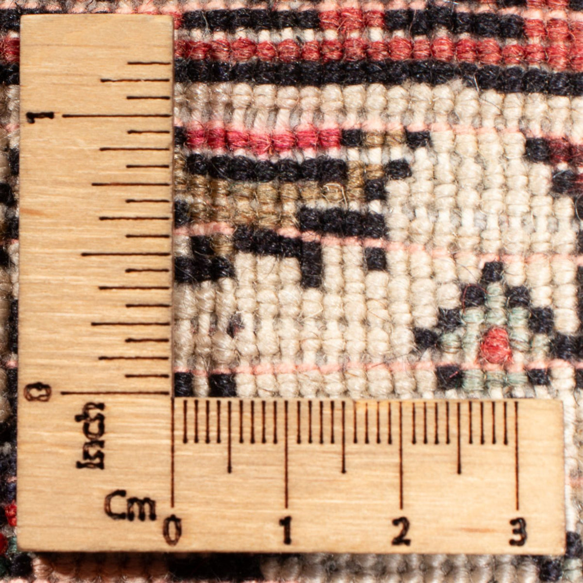 Perski dywan - Nomadyczny - 80 x 53 cm - czerwony