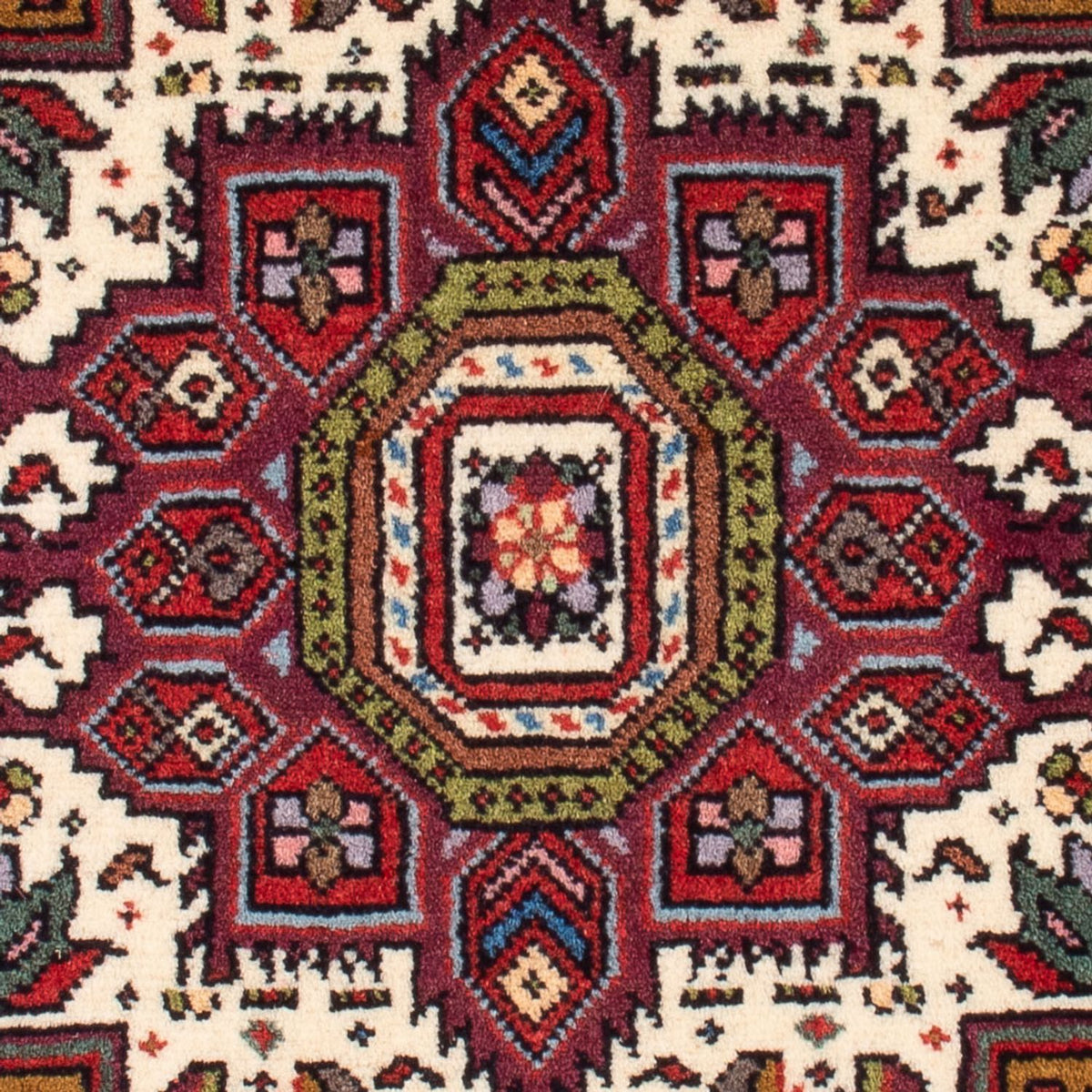 Perski dywan - Nomadyczny - 88 x 60 cm - czerwony