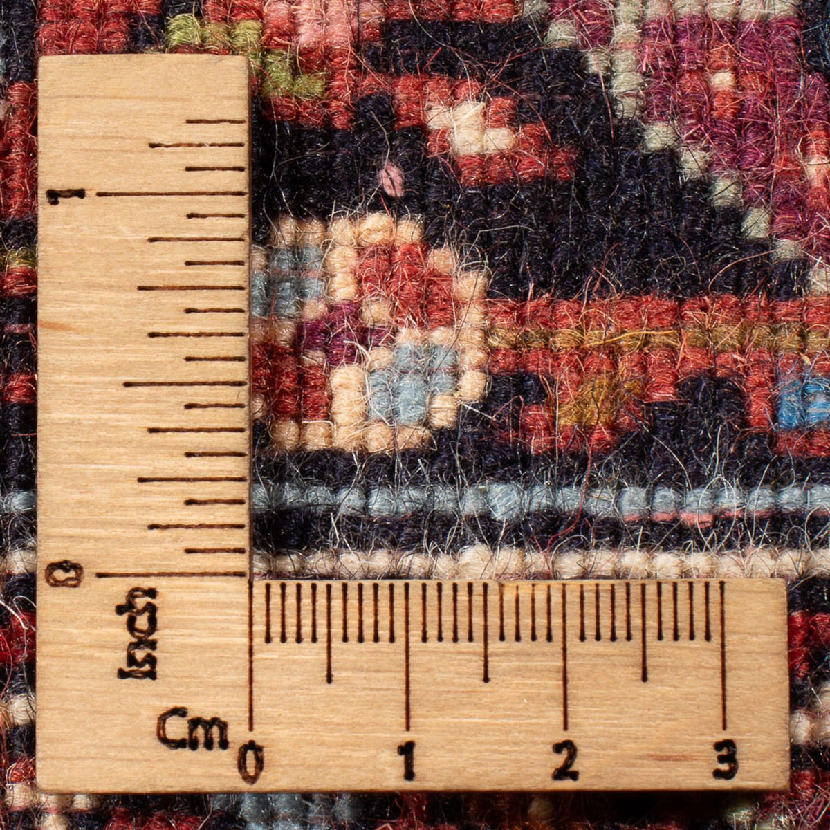 Perski dywan - Nomadyczny - 88 x 60 cm - czerwony