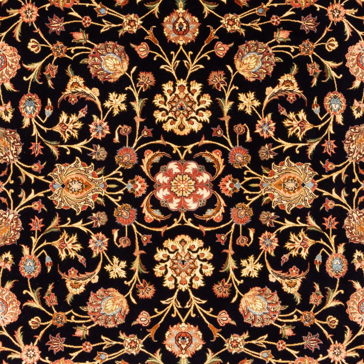 Dywan perski - Klasyczny - 273 x 215 cm - ciemnoniebieski