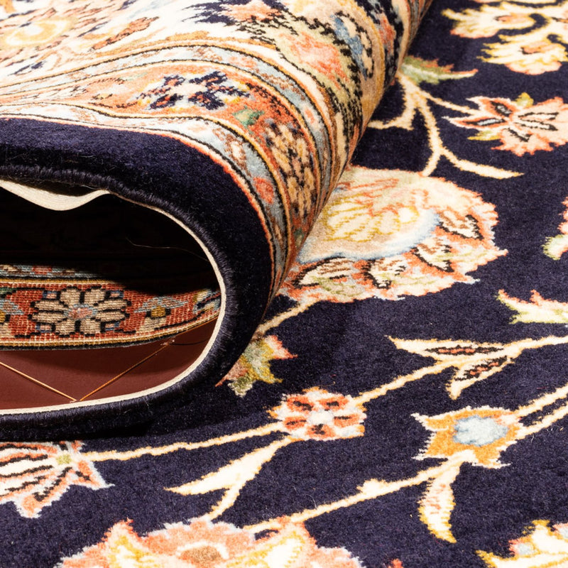 Dywan perski - Klasyczny - 273 x 215 cm - ciemnoniebieski