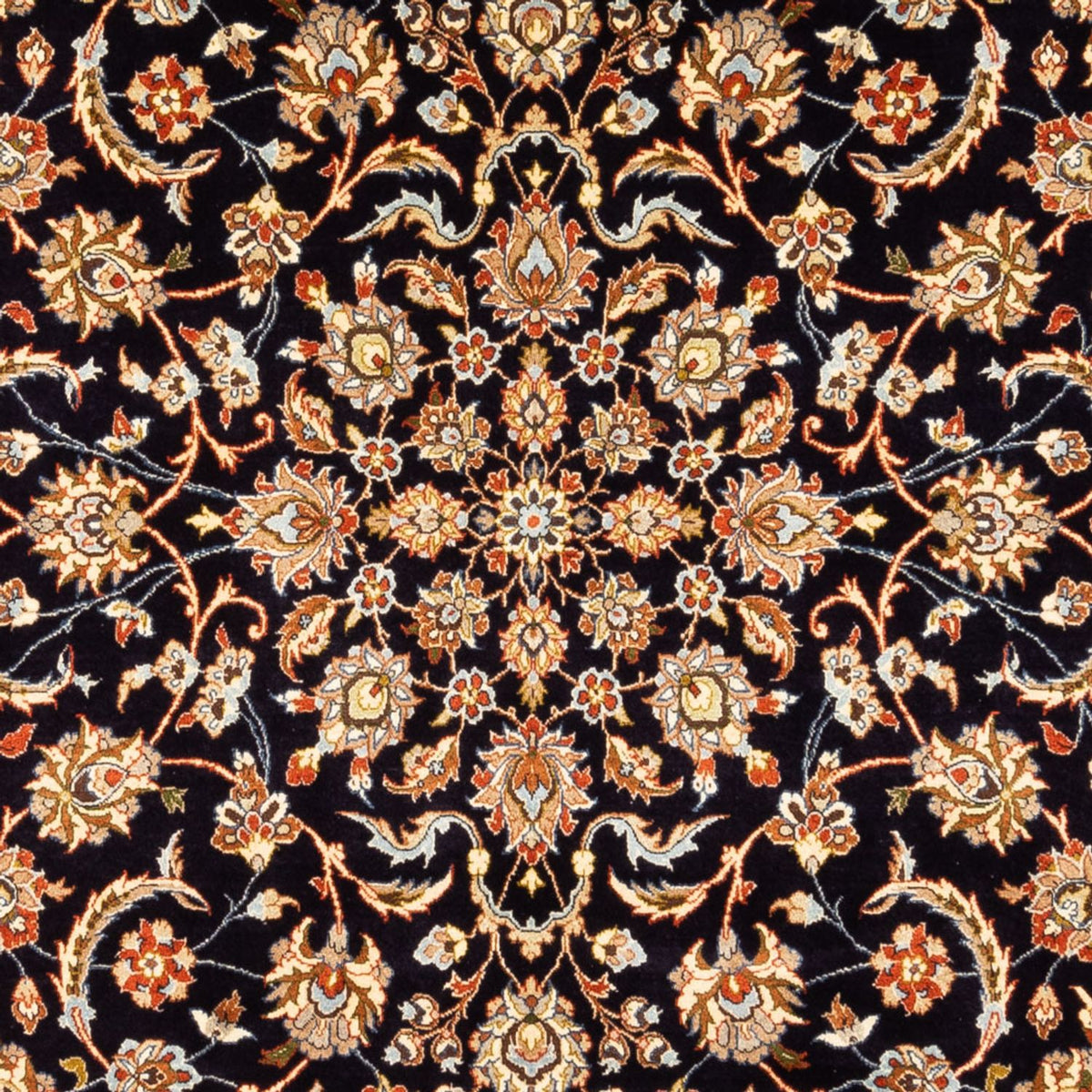 Dywan perski - Klasyczny - 304 x 200 cm - ciemnoniebieski