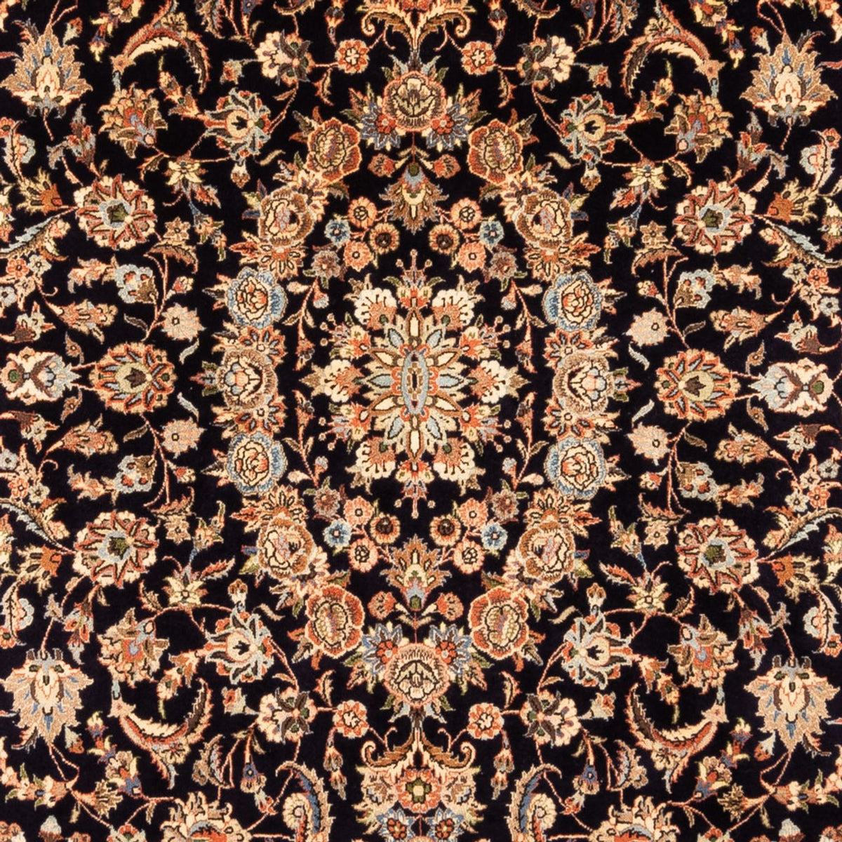 Dywan perski - Klasyczny - 300 x 197 cm - ciemnoniebieski