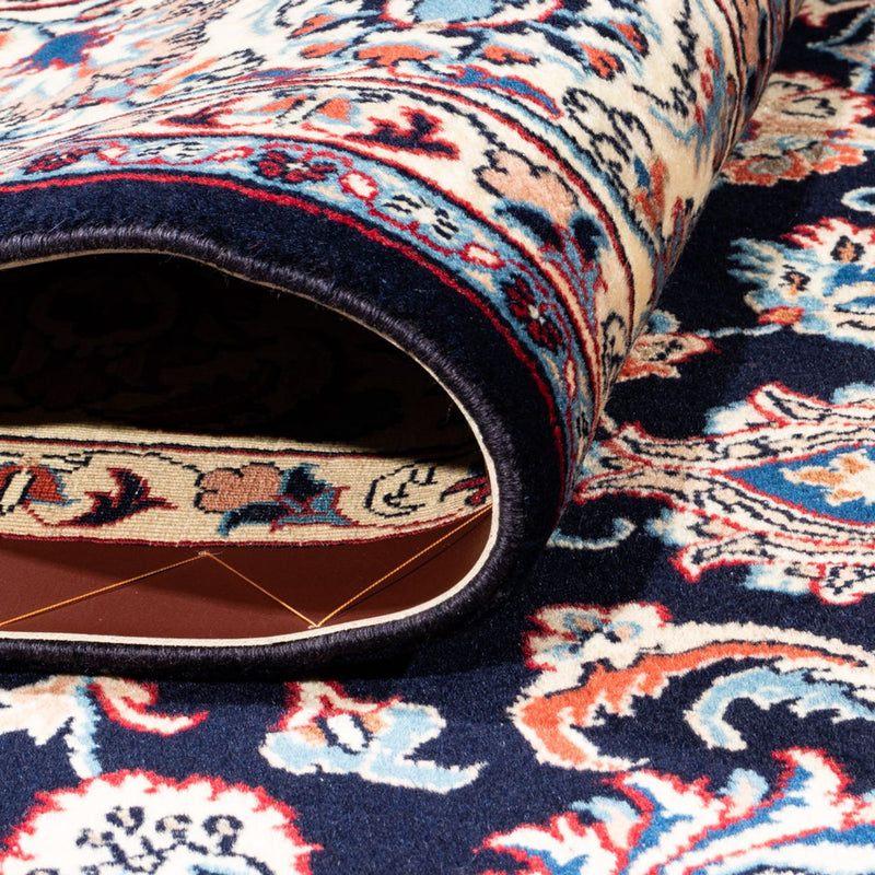 Dywan perski - Klasyczny - 250 x 194 cm - ciemnoniebieski