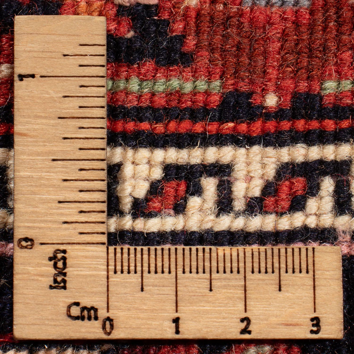 Perski dywan - Nomadyczny - 85 x 60 cm - czerwony