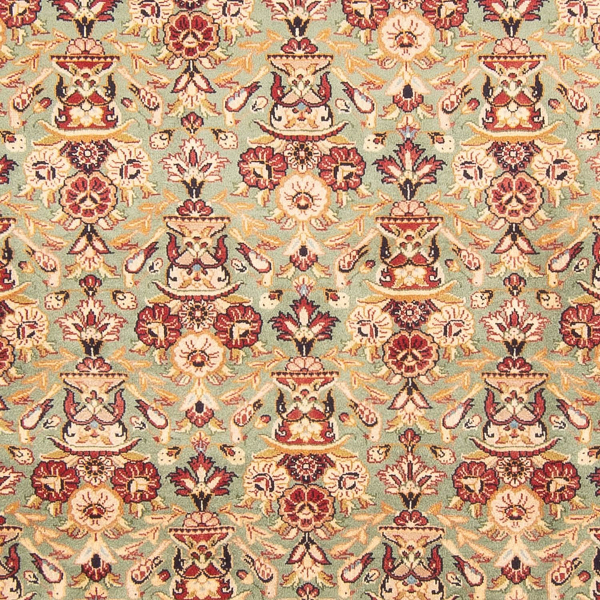 Dywan perski - Klasyczny - 285 x 198 cm - oliwkowa zieleń