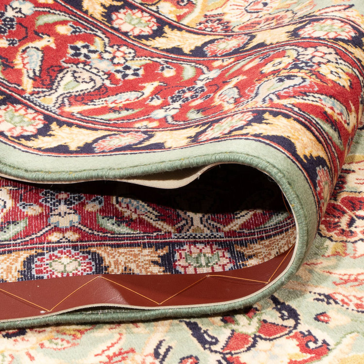 Dywan perski - Klasyczny - 285 x 198 cm - oliwkowa zieleń