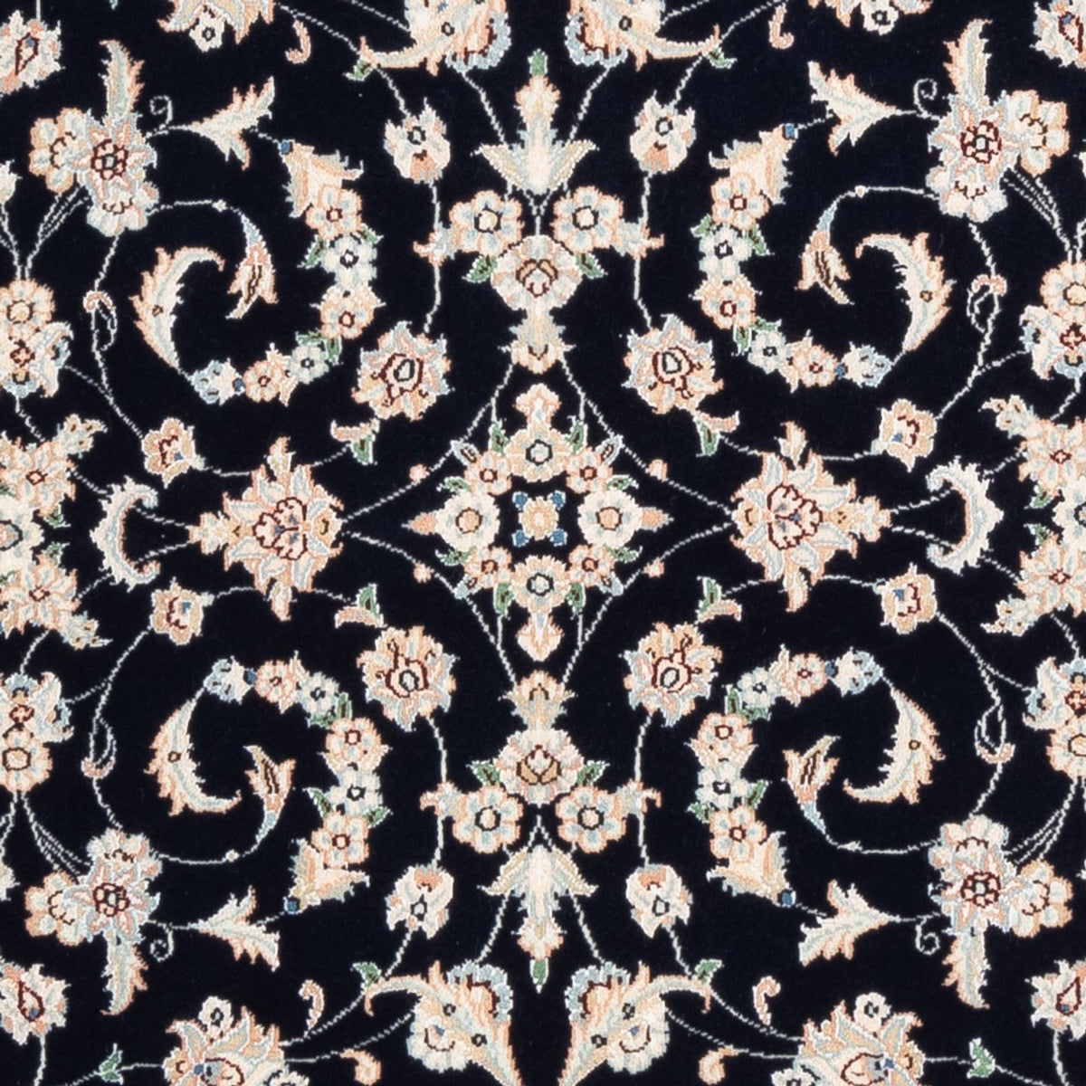 Dywan perski - Nain - Premium - 152 x 107 cm - kremowy