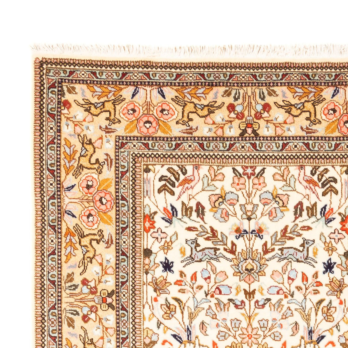 Dywan perski - Klasyczny - 295 x 207 cm - kremowy