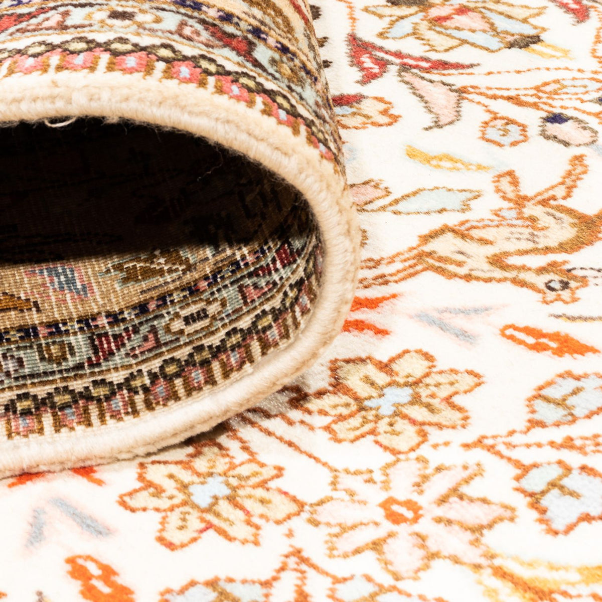 Dywan perski - Klasyczny - 295 x 207 cm - kremowy