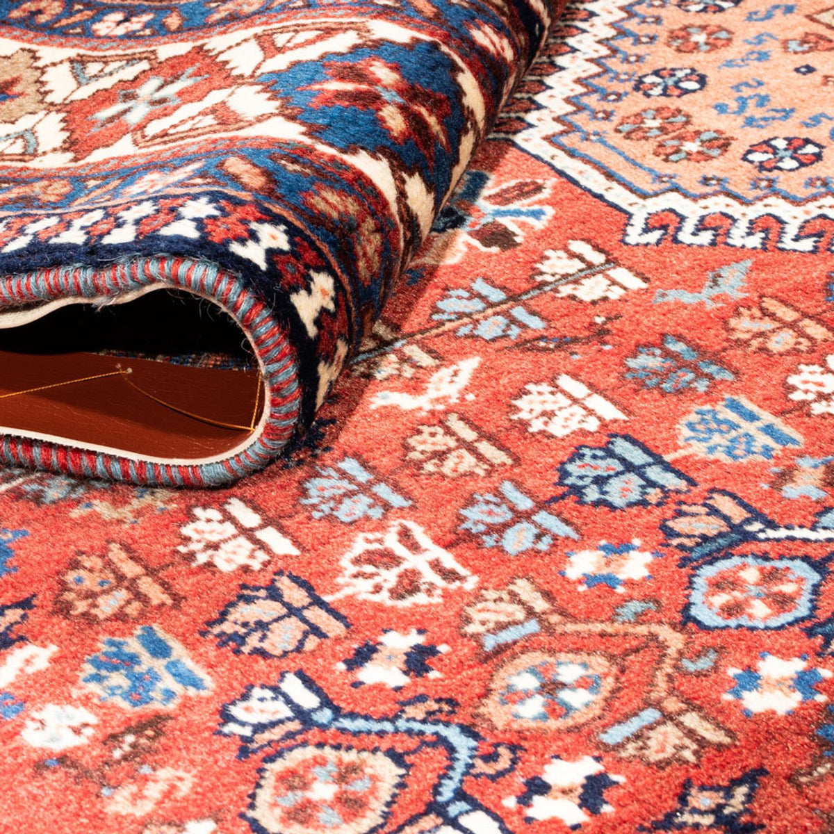 Perski dywan - Nomadyczny - 230 x 155 cm - czerwony