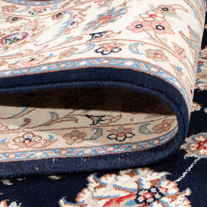 Perserteppich - Täbriz - Royal - 203 x 147 cm - dunkelblau