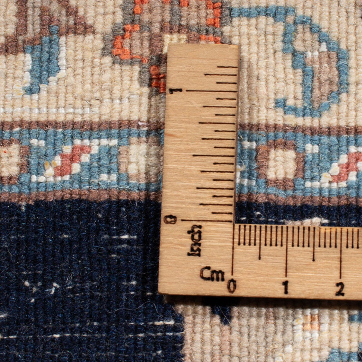 Perserteppich - Täbriz - Royal - 203 x 147 cm - dunkelblau