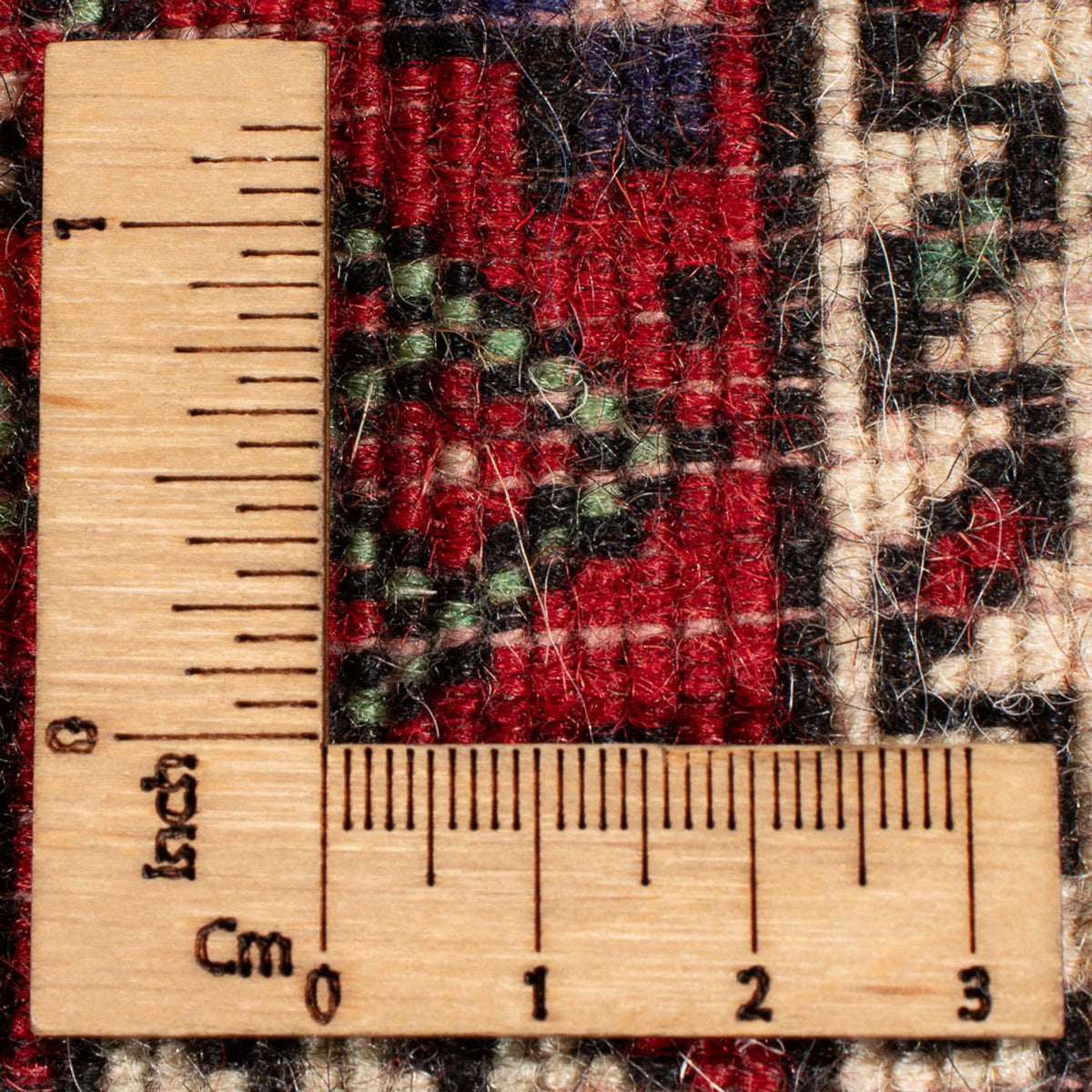 Perski dywan - Nomadyczny - 94 x 59 cm - czerwony