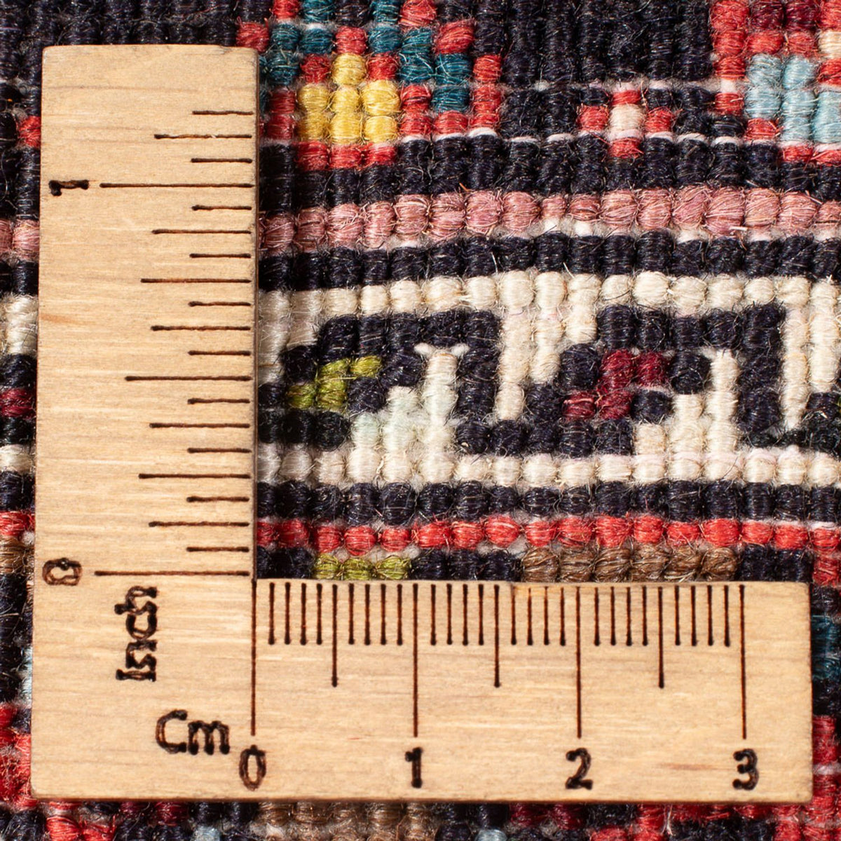 Perski dywan - Nomadyczny - 129 x 70 cm - czerwony