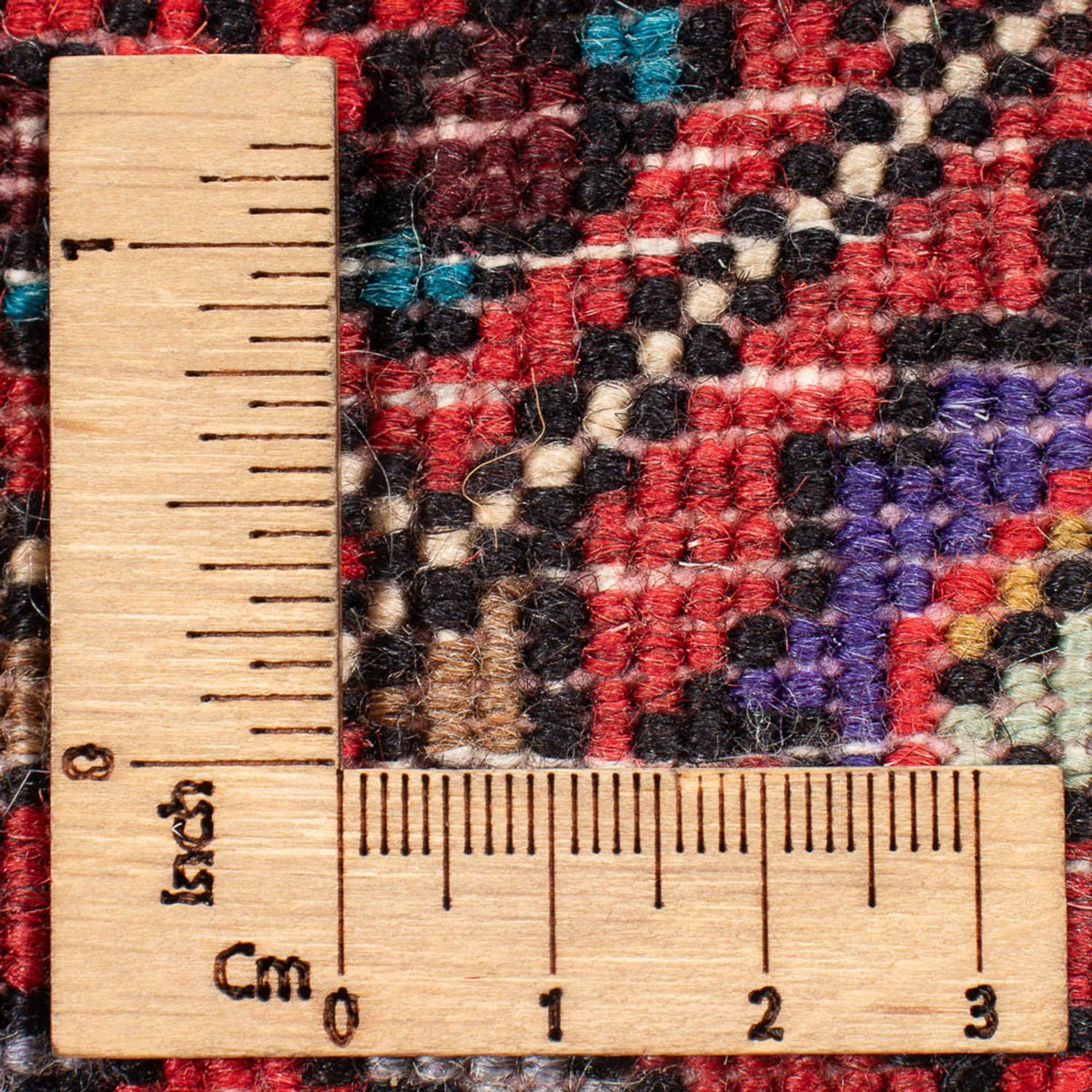 Perski dywan - Nomadyczny - 133 x 74 cm - rdza