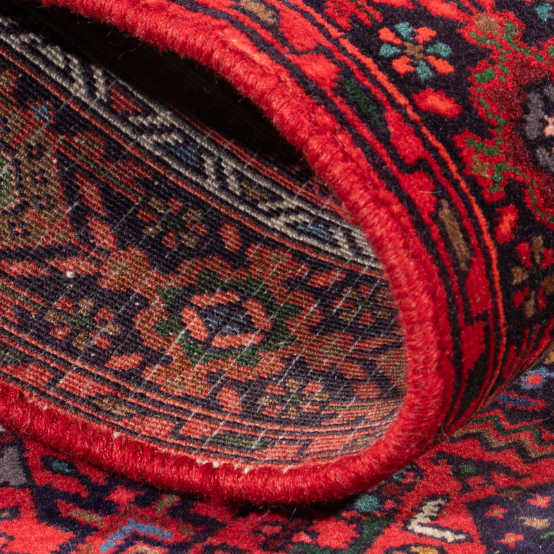 Perski dywan - Nomadyczny - 132 x 70 cm - czerwony