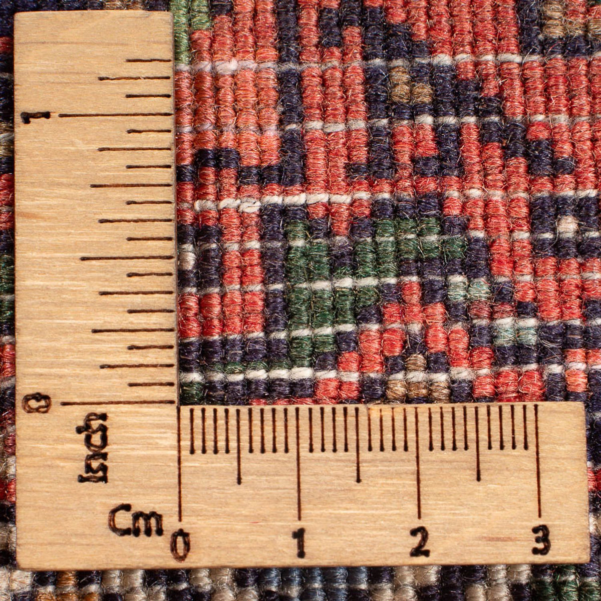 Perski dywan - Nomadyczny - 132 x 70 cm - czerwony