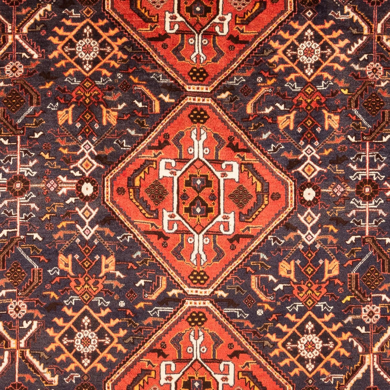 Perski dywan - Nomadyczny - 305 x 188 cm - ciemna czerwień