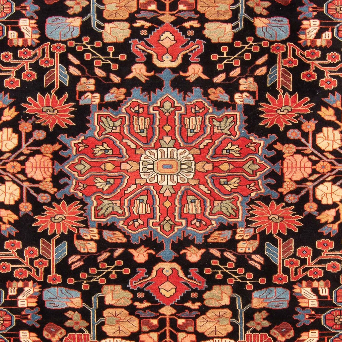 Perserteppich - Nomadic - 285 x 203 cm - dunkelblau