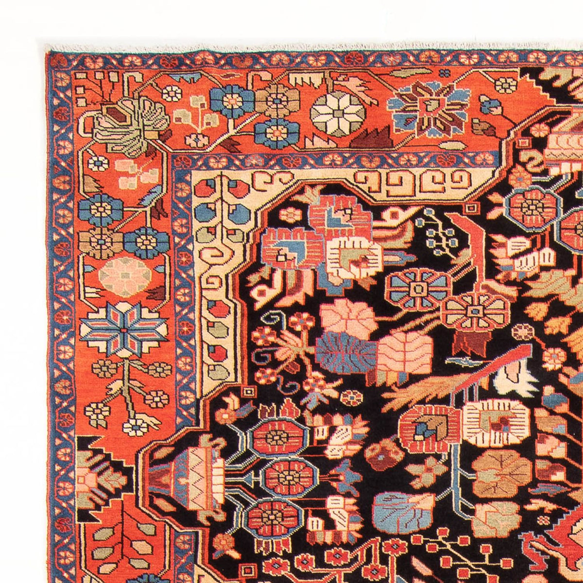 Perserteppich - Nomadic - 285 x 203 cm - dunkelblau